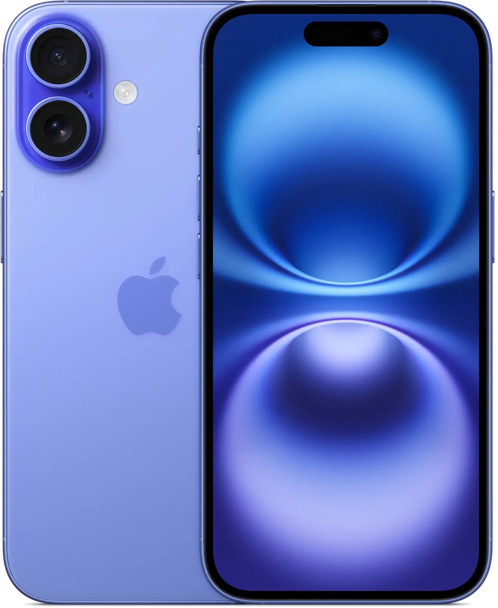 Apple iPhone 16 512GB Blauw