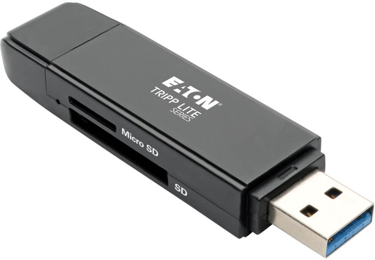 Tripp Lite U452-000-SD-A geheugenkaartlezer Zwart USB 3.0 (3.1 Gen 1) Type-A