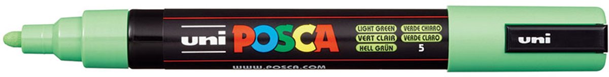 Markeerstift POSCA PC-5M Lichtgroen (6 Onderdelen)
