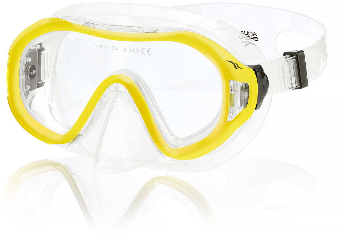 Aqua Speed Junior Duikmasker Kinderen Geel