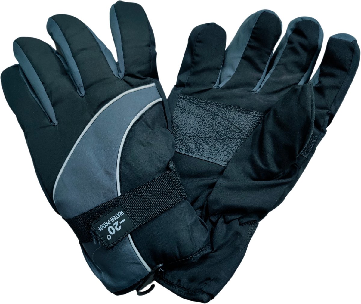 Handschoenen -20 water-proof grijs/zwart