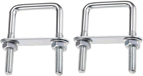 SUPAWAY 2 Stück Tor Scharnier Bolzen M16 x 200mm J-Bolt Torscharnier