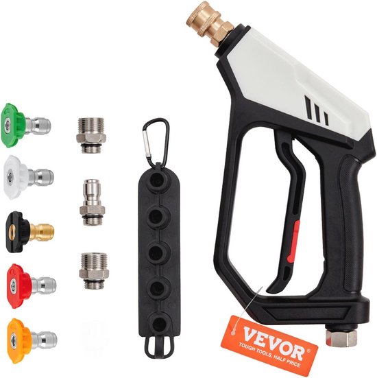 Be In Your Mind Hogedrukreiniger adapter 1/4 inch snelkoppeling compatibel met Karcher K2 K3 K4 K5 K6 K7 Compatibel met Stanley SLP hogedrukreinigers