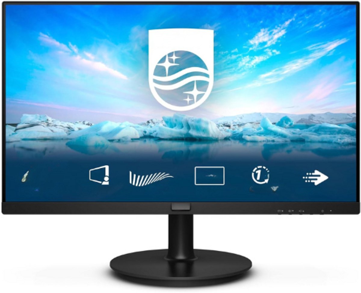 27 Inch Full HD Monitor - 100Hz - Ingebouwde Luidsprekers - VGA - HDMI - Zwart