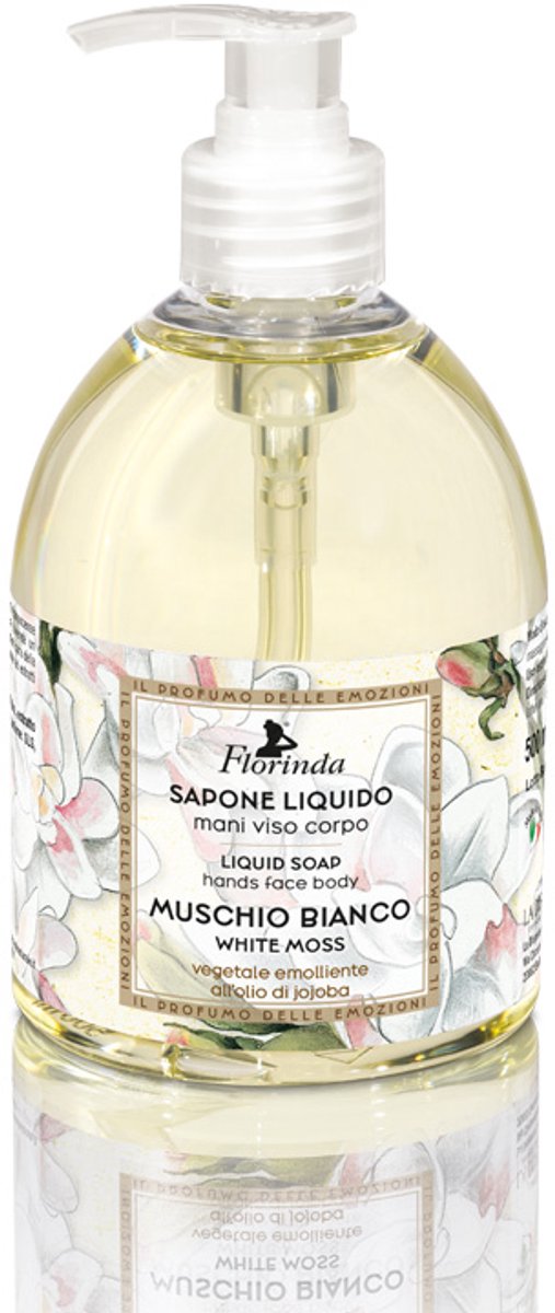 Florinda Emozione Muschio Bianco vloeibare zeep 500 ml