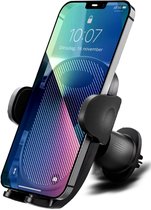 Telefoonhouders Auto Ventilatie - One Button Release - 360° Rotatie - Stevige Clip met Haak - GSM Houder Auto - Geschikt voor 4-7 Inch Phones, iPhone, Samsung en meer