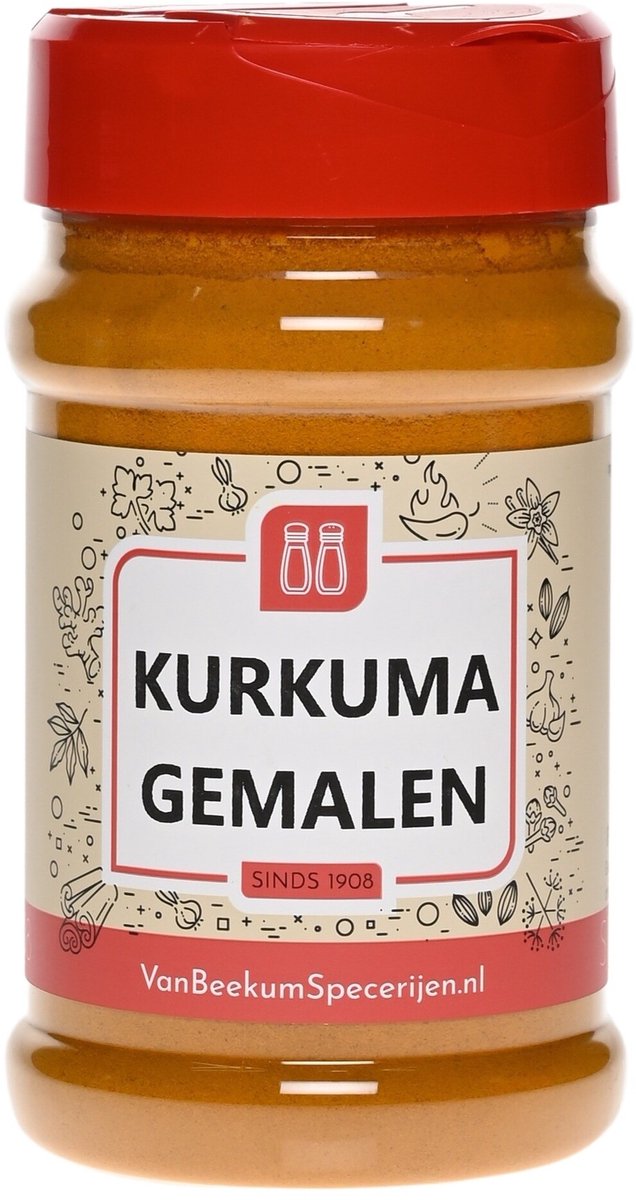 Goedkoopste Van Beekum Specerijen - Kurkuma Gemalen - Strooibus 150 gram