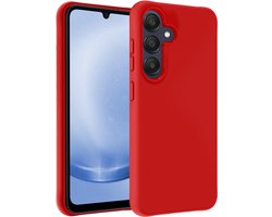 Hoesje - Geschikt voor Samsung Galaxy A26 - Sterk & Shockproof - Siliconen Case - Hoes Cover - Telefoonhoes - Rood