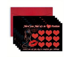 Erotisch kraslot - 50 verschillende standjes - Seks kraskaart - Date en koppels