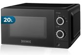 Bol.com Royalty Line® MWO3818 Vrijstaande Solo Magnetron - 20 Liter - Vrijstaande Microwave Met 6 Magnetronstanden - Microgolf -... aanbieding