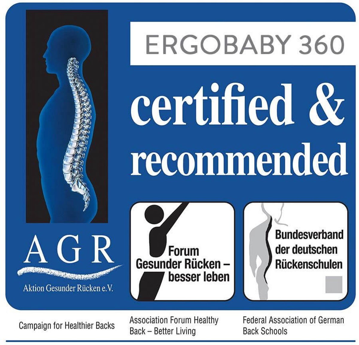 Ergobaby Omni 360 Draagzak Baby - Pure Black – foto 5