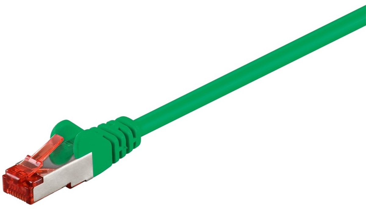 CAT6 sFTP kabel 0.25 meter groen
