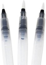 Stylos à eau - Set de 3 - Pinceaux rechargeables - Lettrage et calligraphie au pinceau