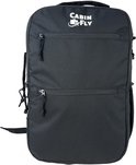 CabinFly Skyrocket 55x40x20 cm Ryanair Rugzak Carry-on Cabin Lugagge reistas Wizzair, Lufthansa, SAS, Finnair, LOT, zwart, 55x40x20cm, rugzak, Zwart, 55x40x20cm, Rugzak
