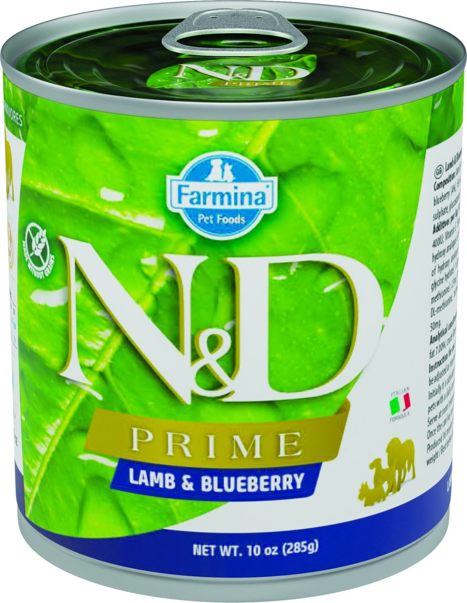 farmina N&D Prime natvoeding voor de hond Lam 285 gr. - per 6 stuks