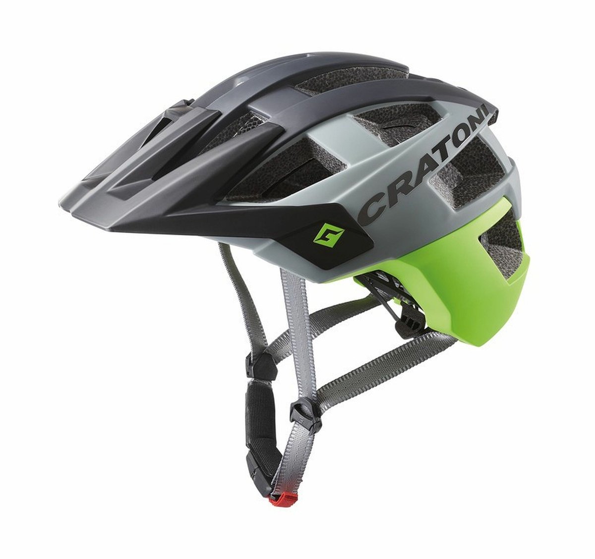 Helm Cratoni AllSet black-lime matt S-M