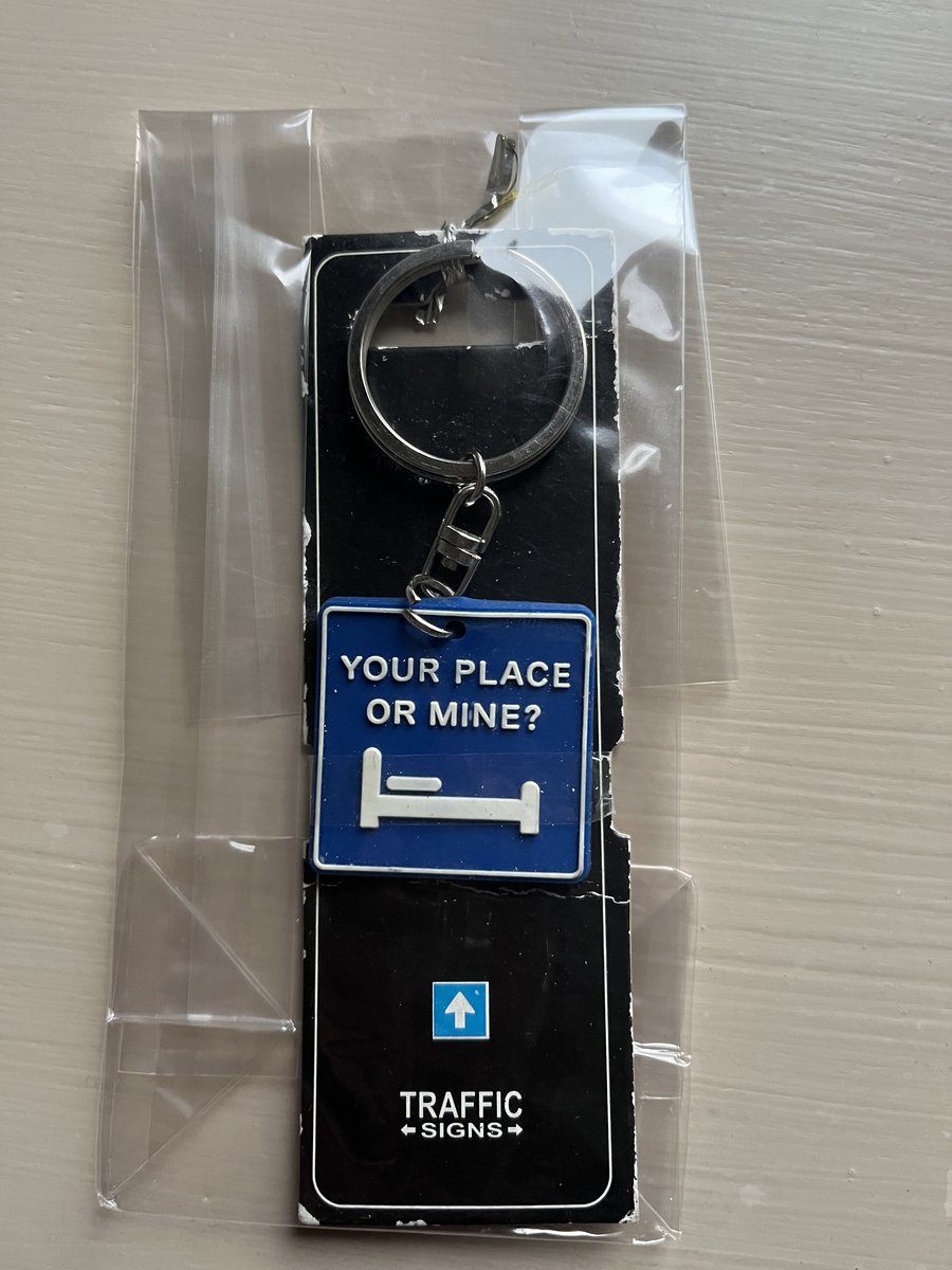 Sleutelhanger Your Place or Mine