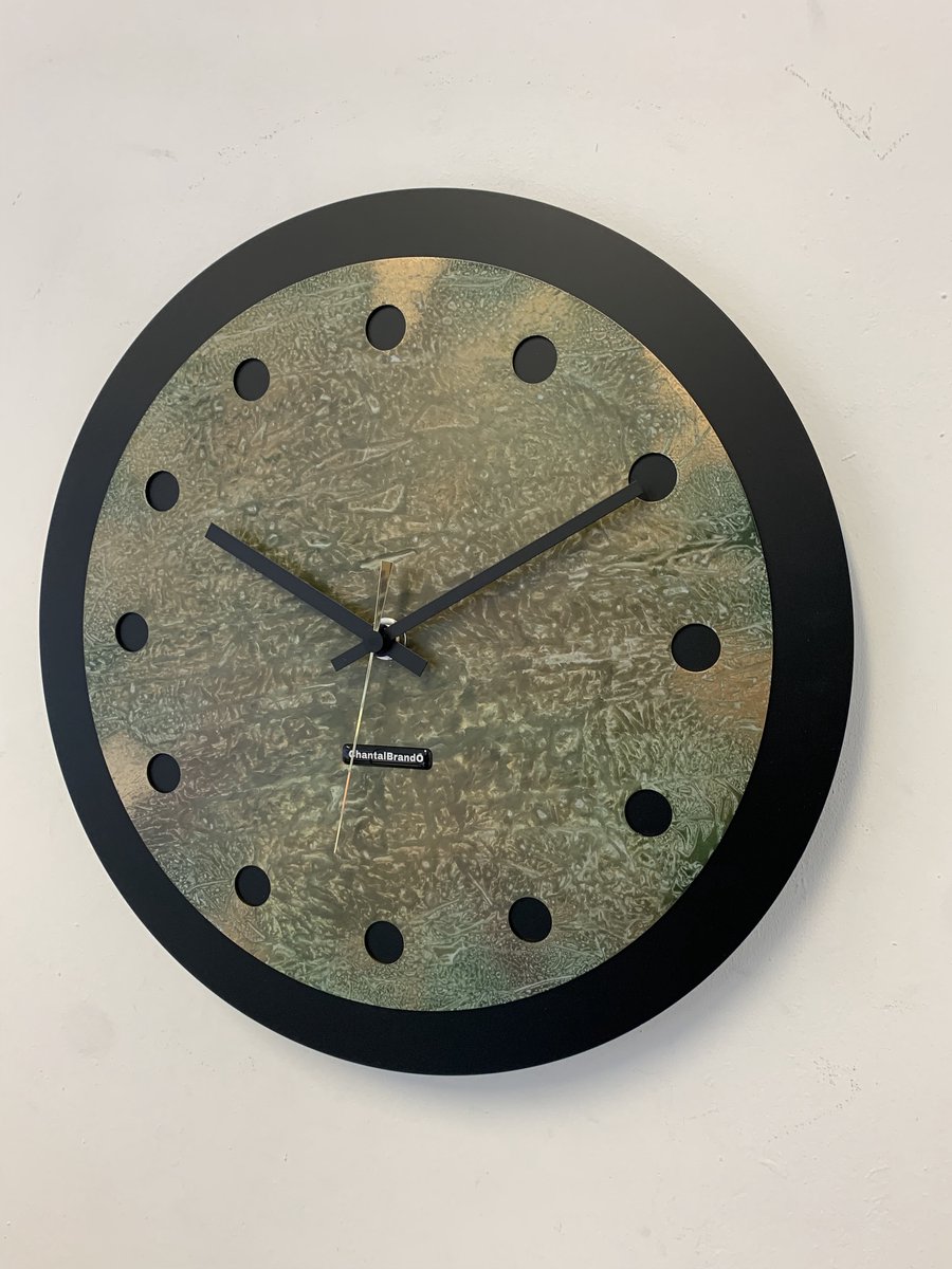 MOSACLOCK GREEN LABEL Wandklok Modern Industrieel Design