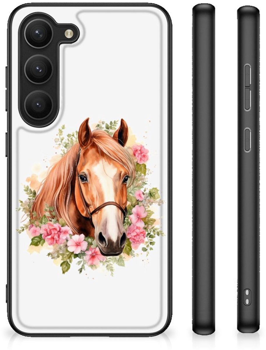 Dierenprint Telefoonhoesje voor Samsung Galaxy S23 Paard