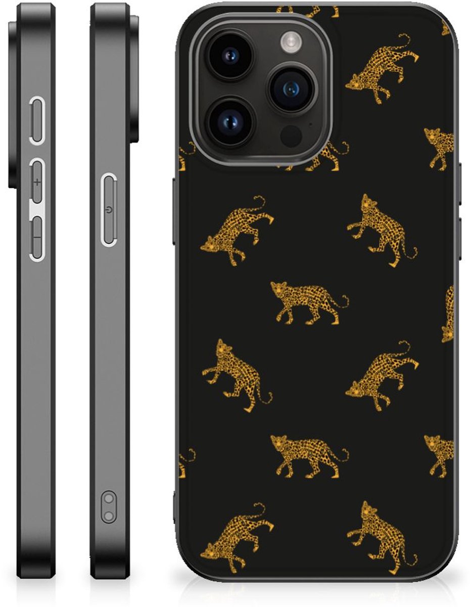 Dierenprint Telefoonhoesje voor iPhone 15 Pro Max Leopards