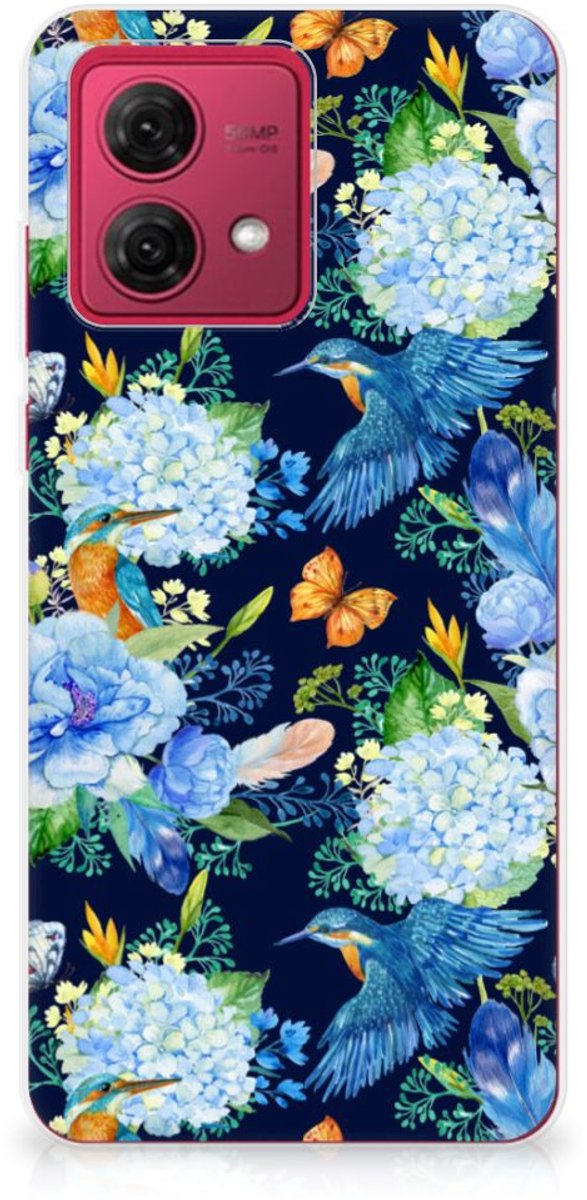 TPU Hoesje voor Motorola Moto G84 IJsvogel