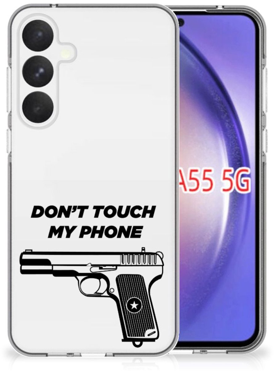 Samsung Galaxy A55 Silicone-hoesje Pistol DTMP