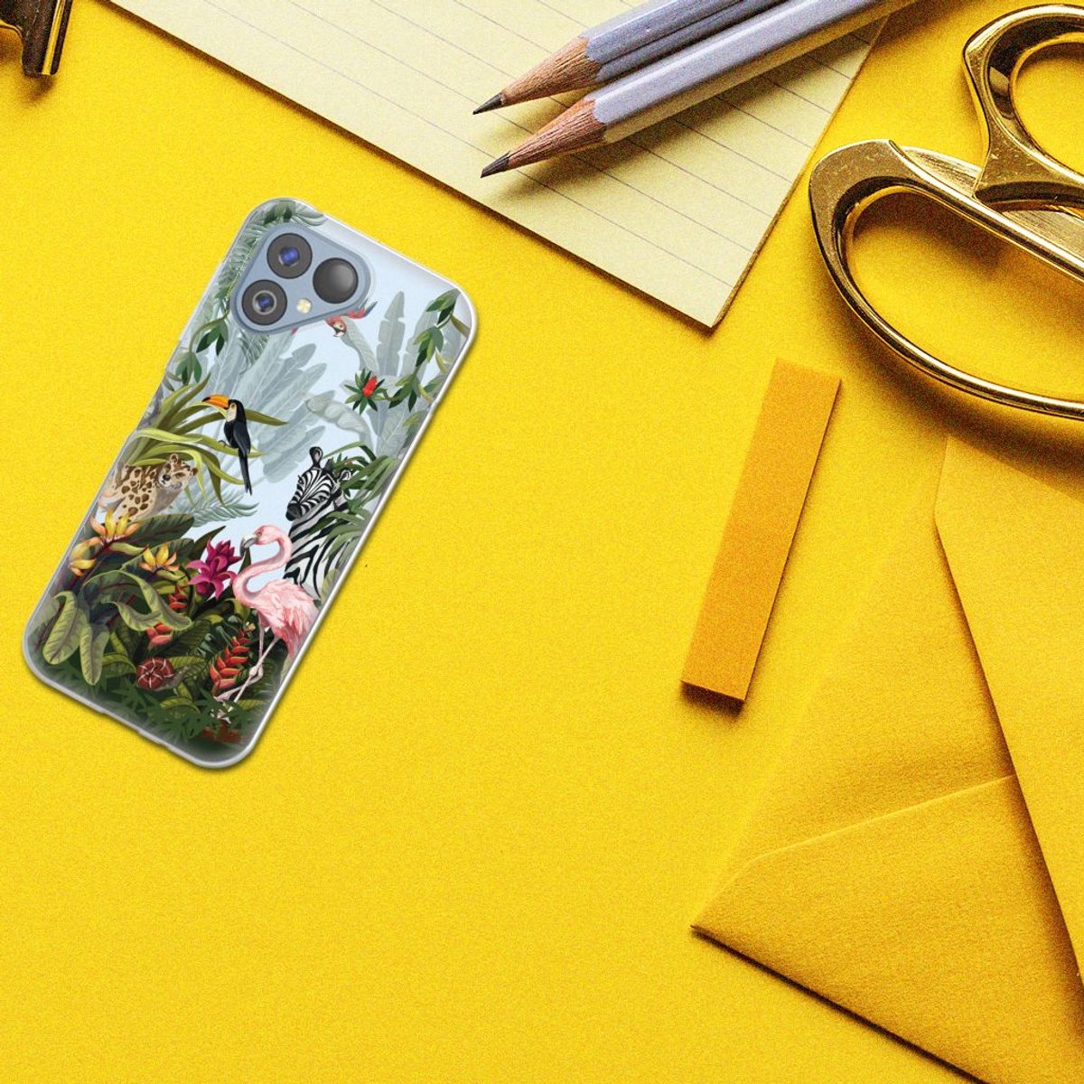 TPU Hoesje voor Fairphone 5 Jungle