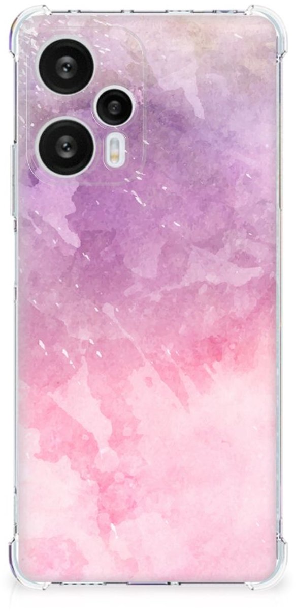 Back Cover voor Back Cover Xiaomi Poco F5 Pink Purple Paint