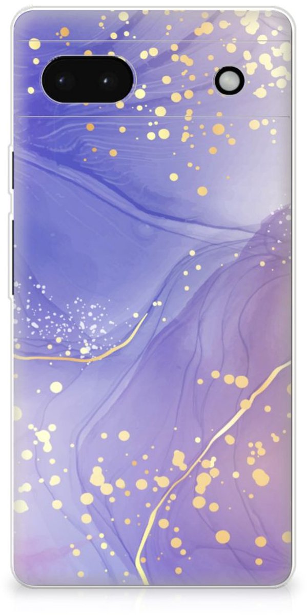 Hoesje maken voor Google Pixel 6A Watercolor Paars