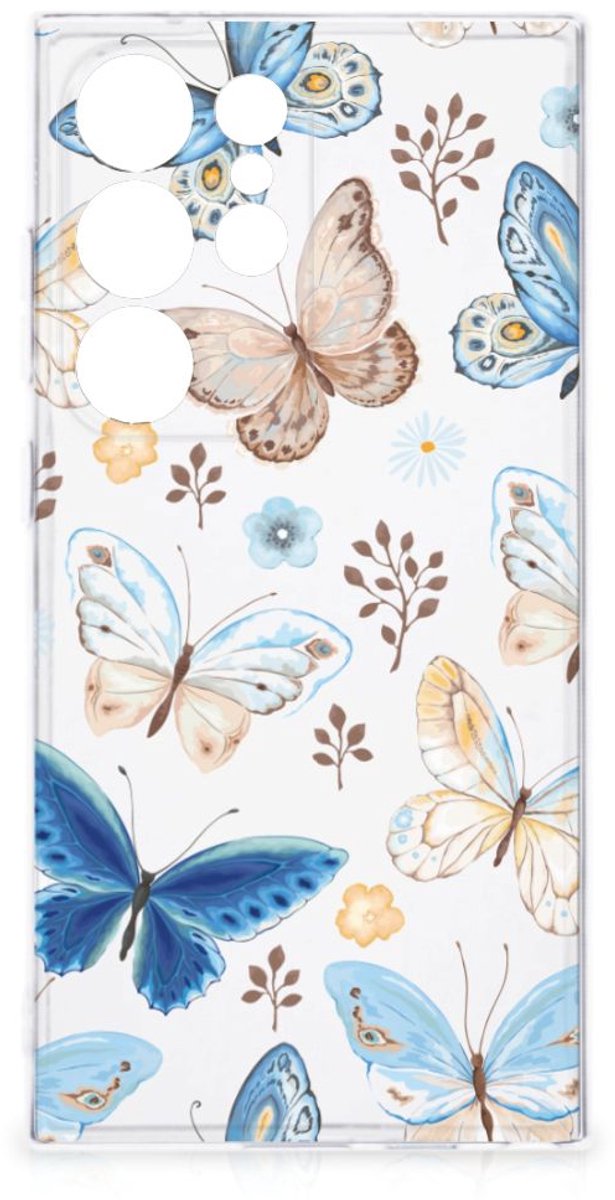 TPU Hoesje voor Samsung Galaxy S24 Ultra Vlinder