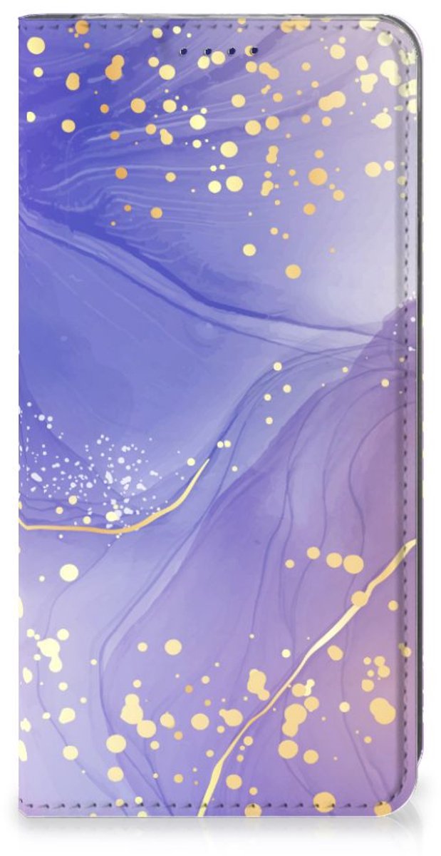 Bookcase voor Samsung Galaxy S10e Watercolor Paars