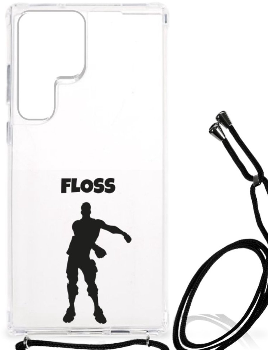 Samsung Galaxy S23 Ultra Stevig Bumper Hoesje Floss