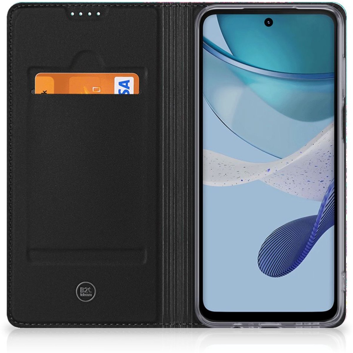 Motorola Moto G53 Bookcase Cirkels en Vlinders