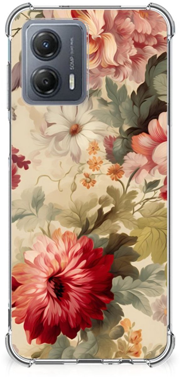 Case voor Motorola Moto G53 Bloemen