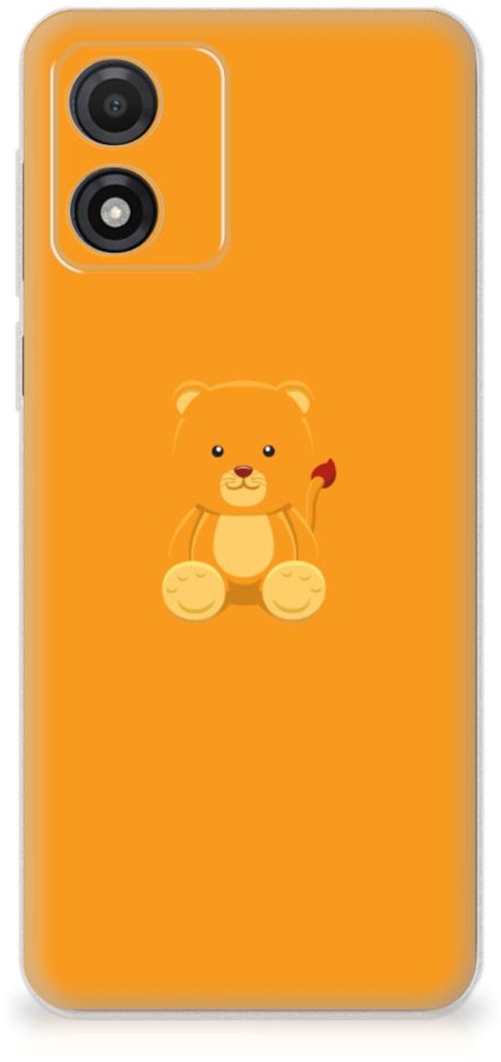 Motorola Moto E13 Telefoonhoesje met Naam Baby Beer