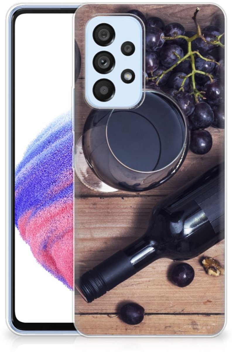 Samsung Galaxy A53 5G Siliconen Case Wijn