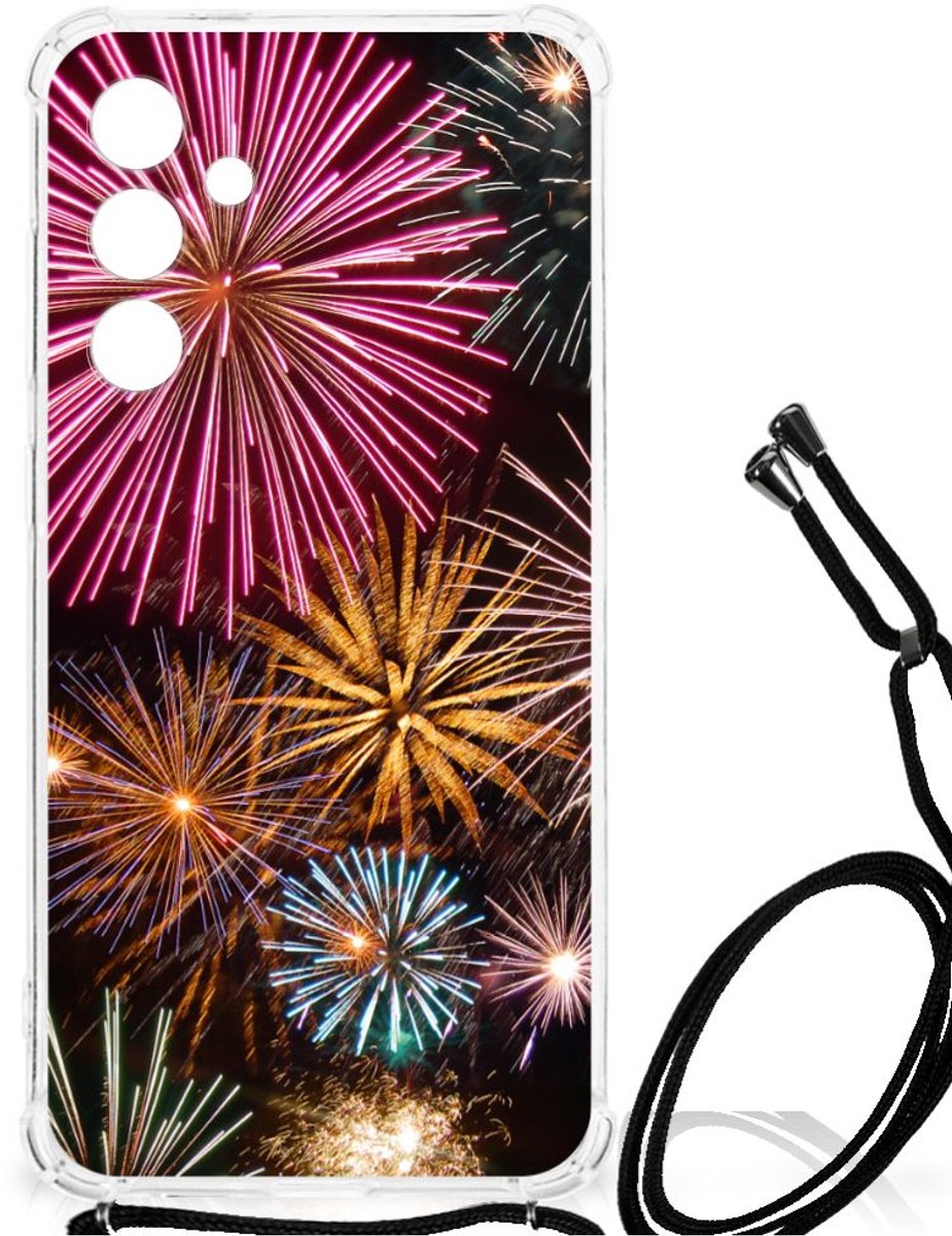 Samsung Galaxy A55 Anti Shock Bumper Case Vuurwerk