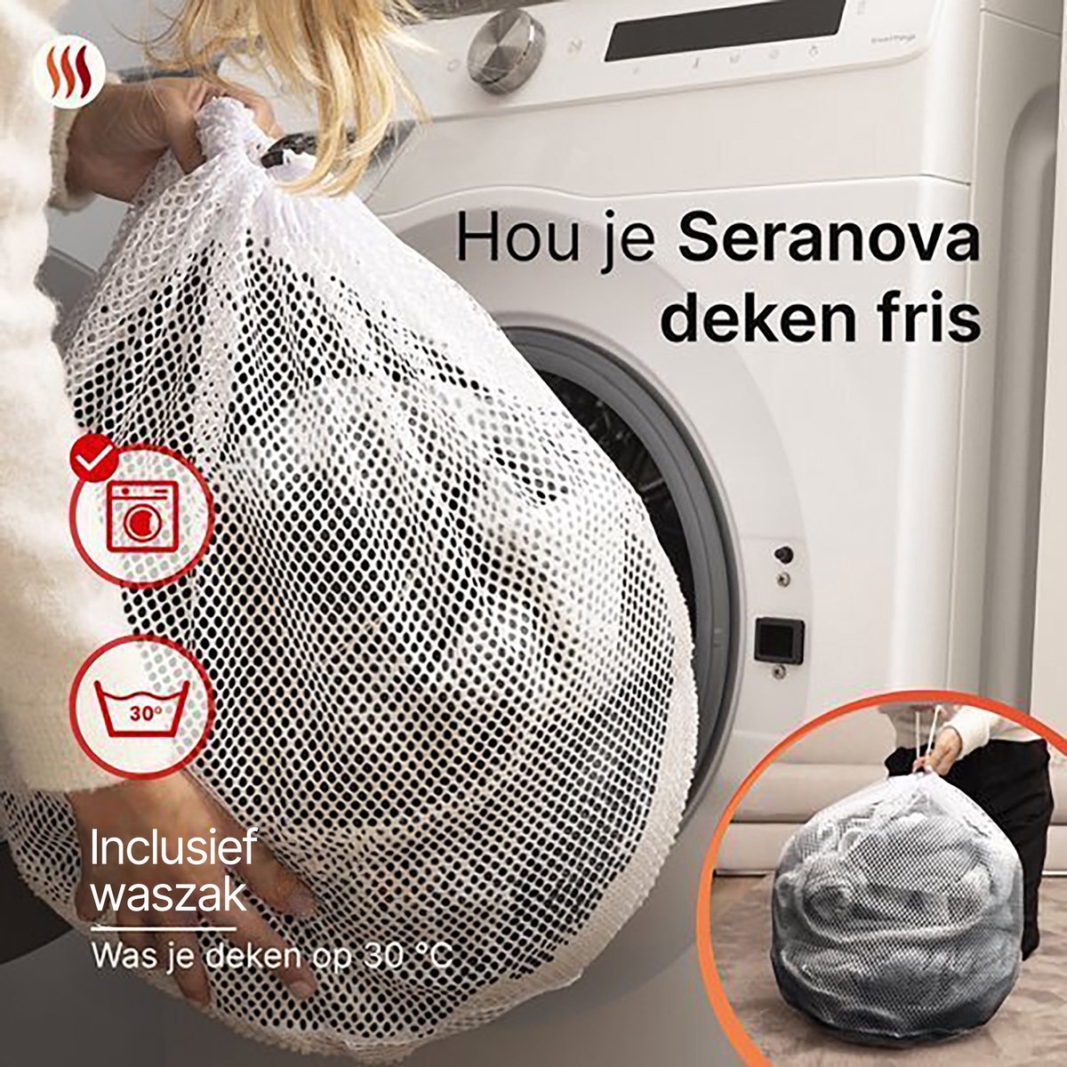 Seranova Elektrische Deken - Extra Warmtedraden thumbnail 6