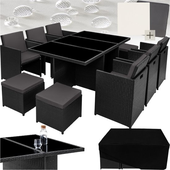 Tectake Wicker Dining Loungeset
