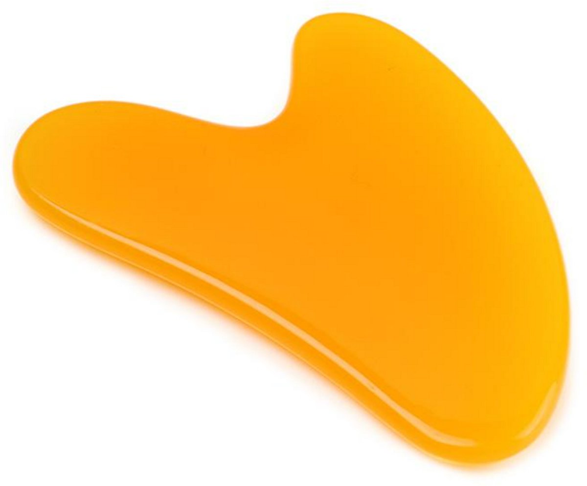 Goedkoopste Gua sha steen- Oranje- GuaSha gezichtstool- guasha massage- Massagehulpmiddel- Ontspanning