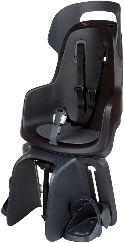 Bobike GO fietszitje voor MIK HD dragers black