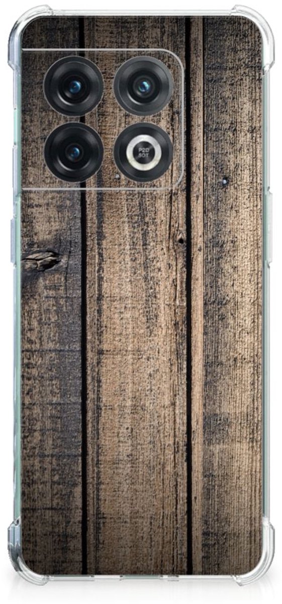 OnePlus 10 Pro Stevig Telefoonhoesje Steigerhout