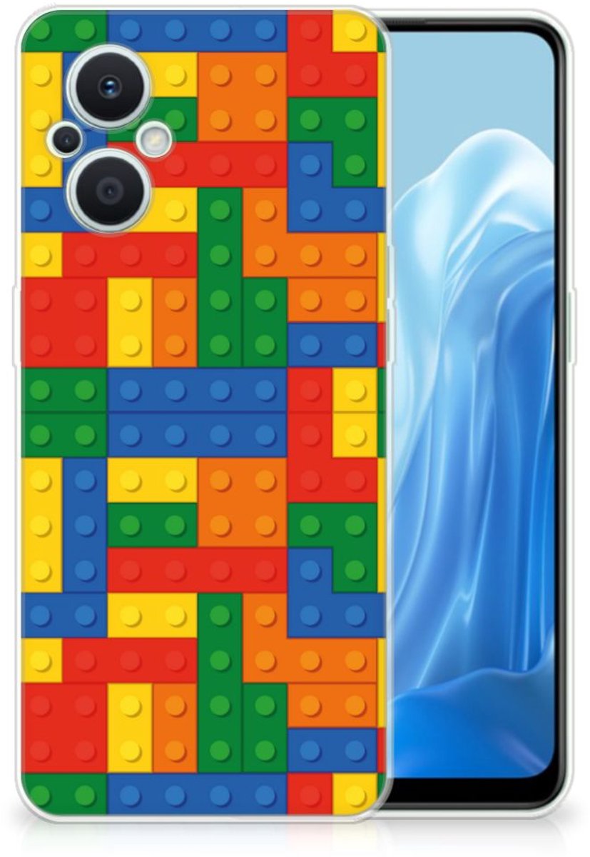 OPPO Reno8 Lite TPU bumper Blokken