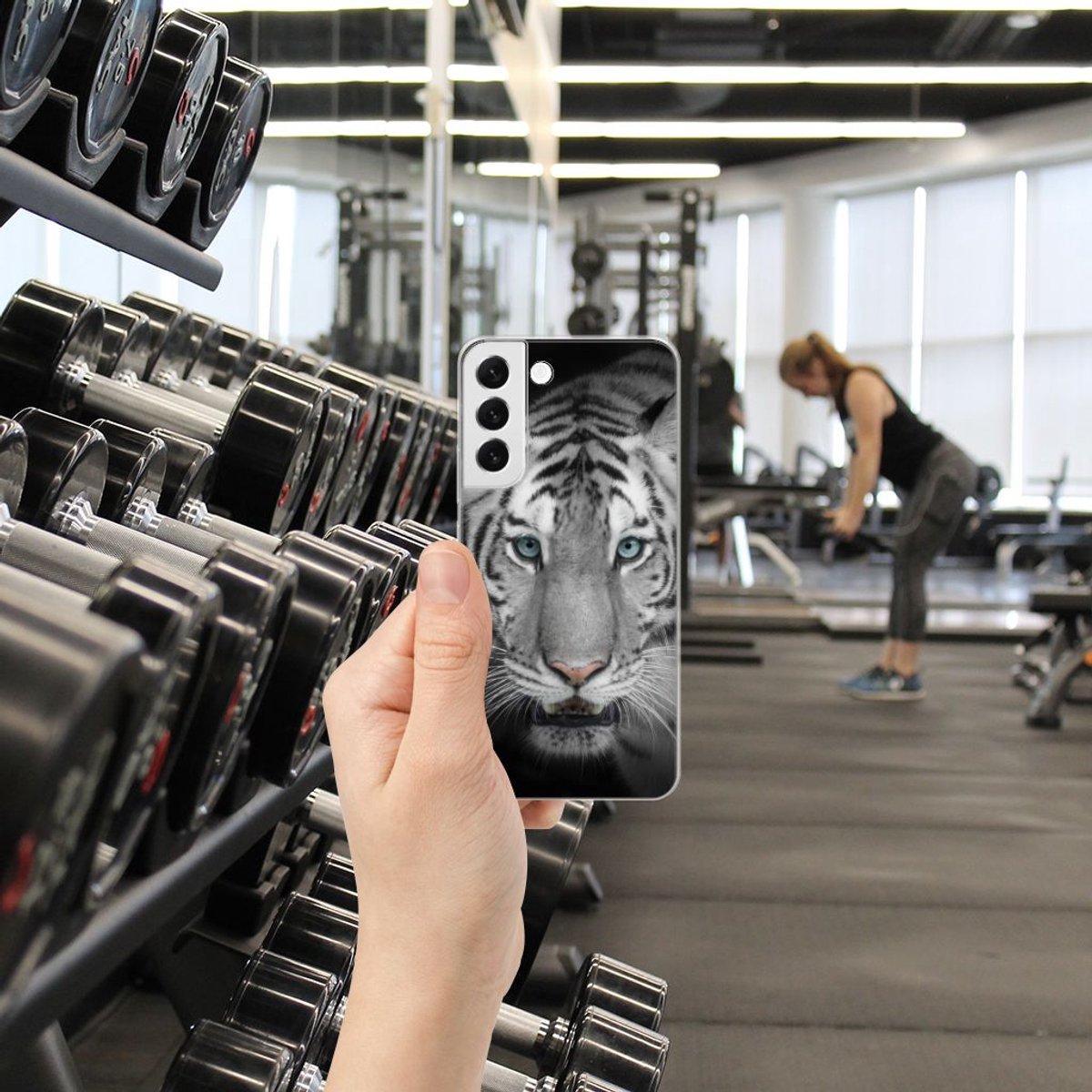 Samsung Galaxy S22 Plus TPU Hoesje Tijger