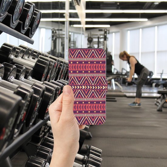 Coque OPPO A54 5G | A74 5G | A93 5G Portefeuille Livre Aztec Violet