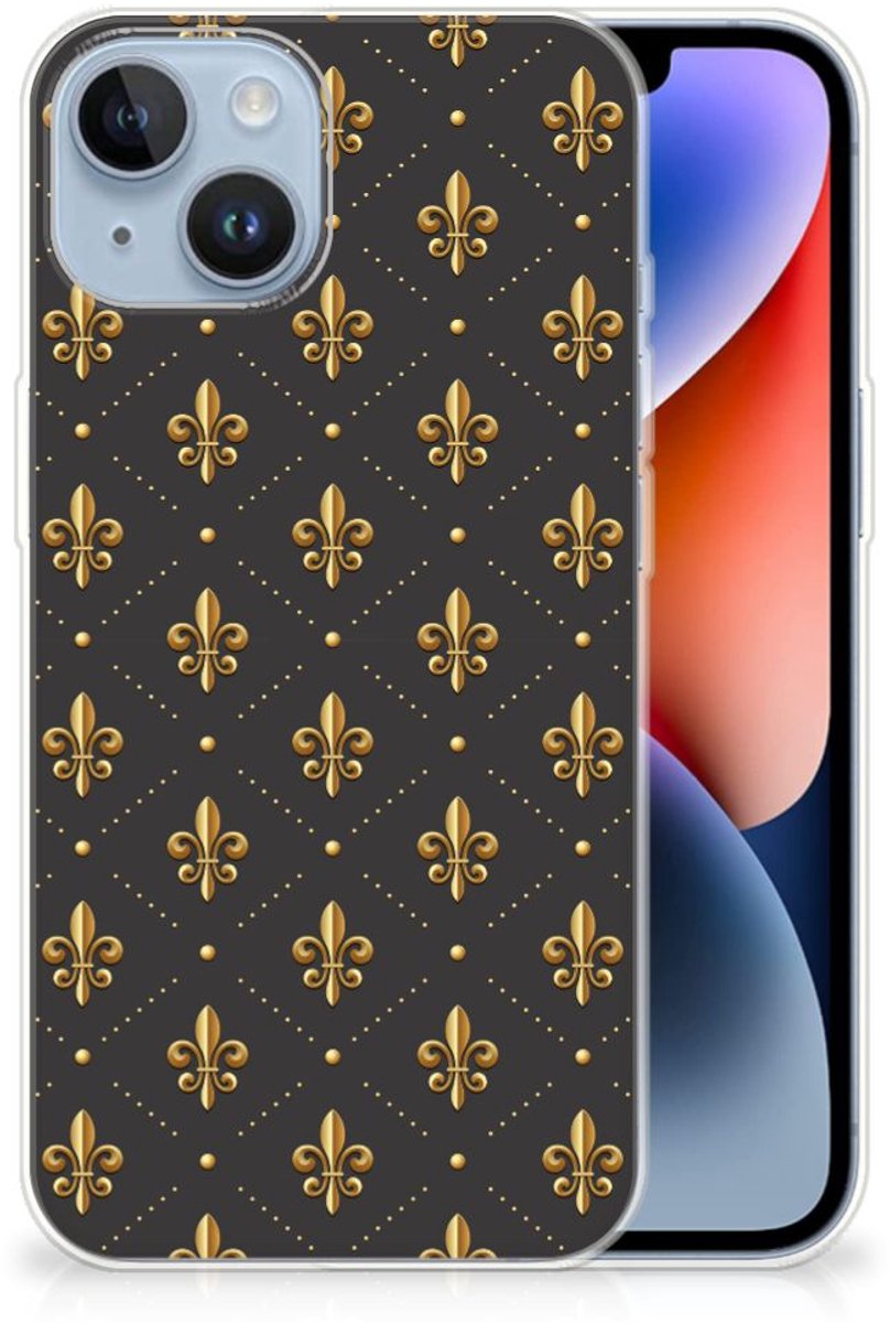 Apple iPhone 14 TPU bumper Franse Lelie