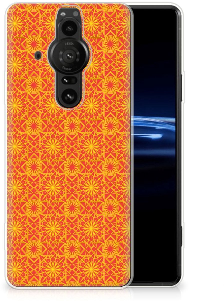 Sony Xperia Pro-I TPU bumper Batik Oranje