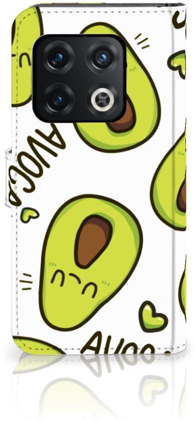 Étui pour téléphone portable OnePlus 10 Pro Bookcase mobile Valentine Gift Cheveux Avocado Singing