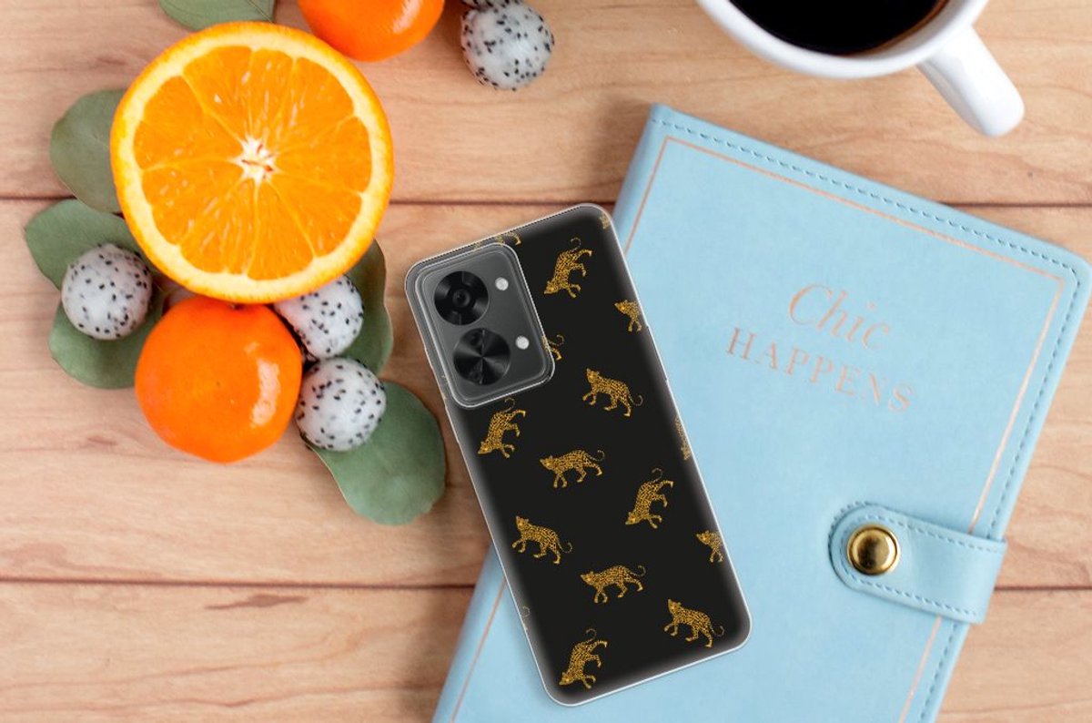 TPU Hoesje voor OnePlus Nord 2T Leopards