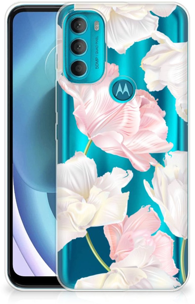 Motorola Moto G71 5G TPU Case Lovely Flowers